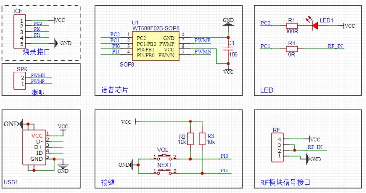 门铃音乐IC方案设计